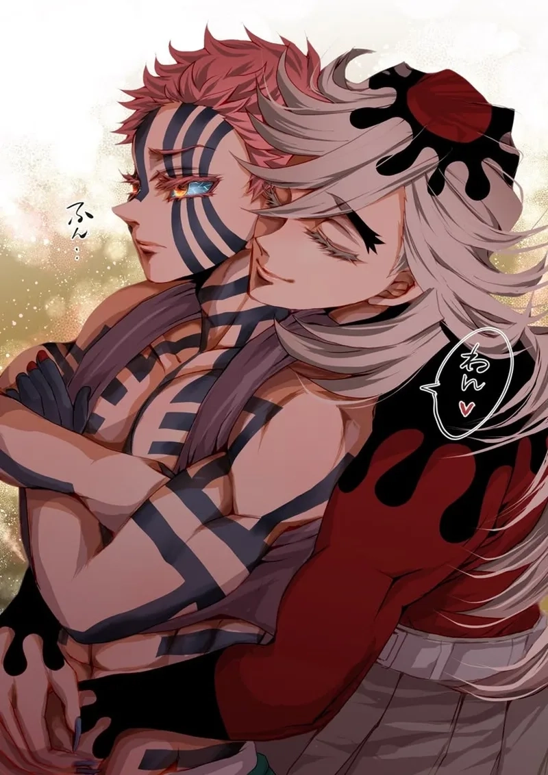 Douma x Akaza là cặp đôi được fan yêu thích