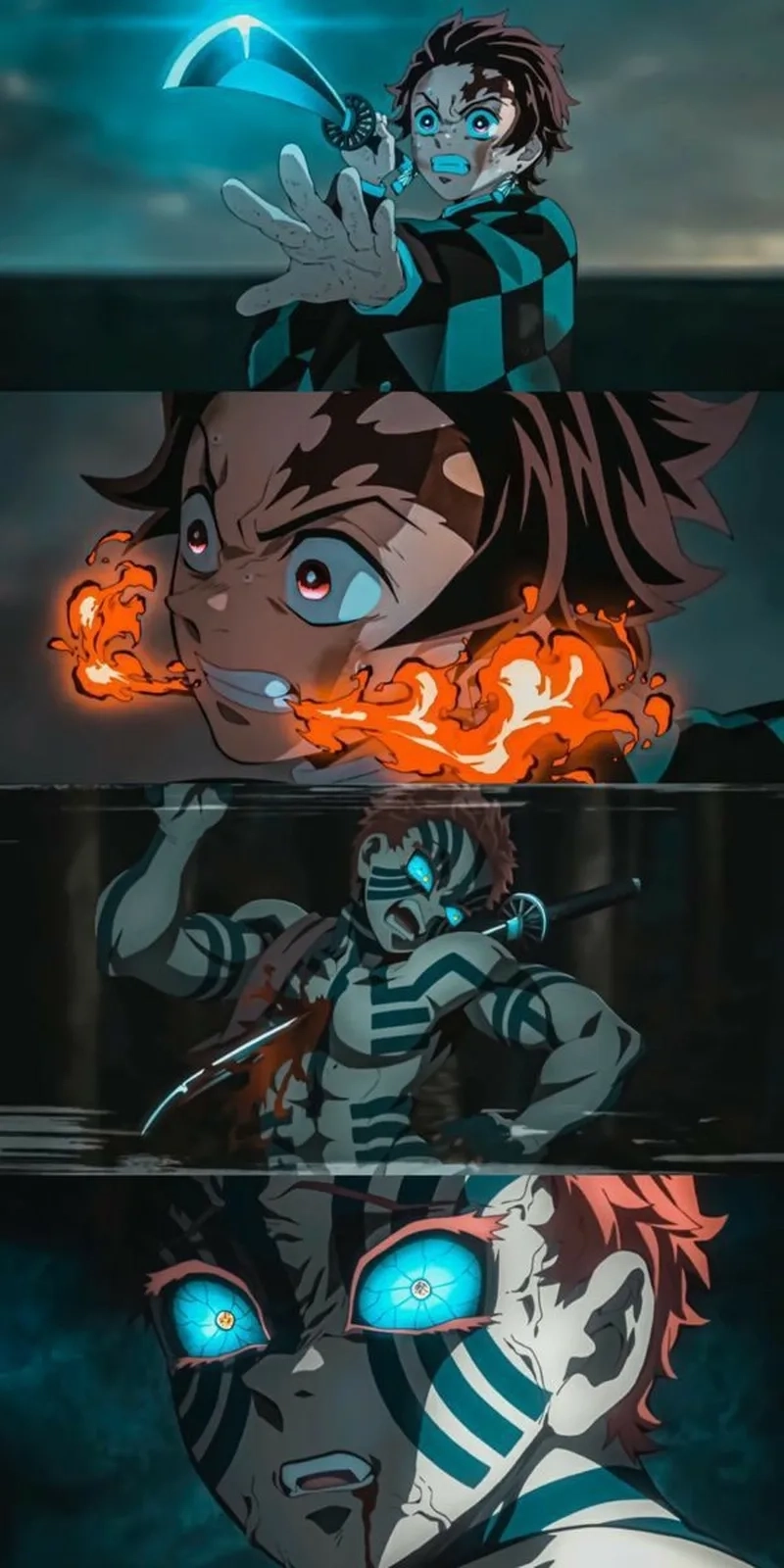 Akaza vs Rengoku là một trong những trận đấu đẹp nhất