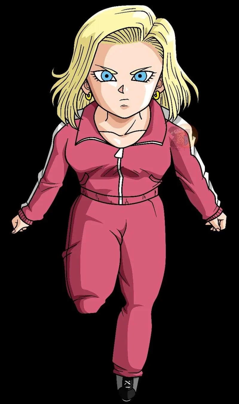 Hình ảnh siêu ngầu của Dragon Ball Android 18 chinh phục fan