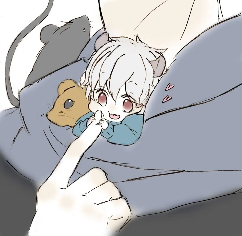 Hình ảnh anime chibi dễ vẽ nhẹ nhàng mà cuốn hút