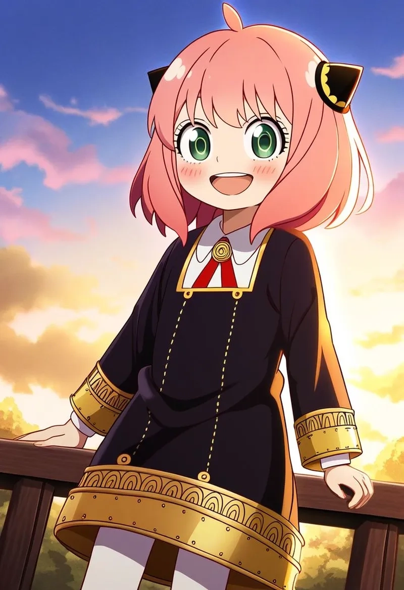 Anya cute với biểu cảm dễ thương thu hút fan hâm mộ mọi lứa tuổi