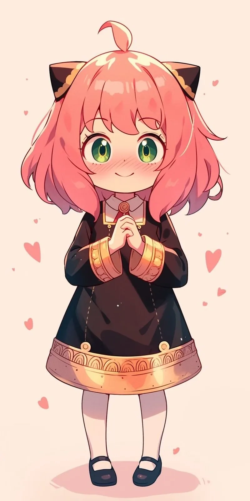 Anya Forger cười tươi sáng làm tăng sức hút cho nhân vật