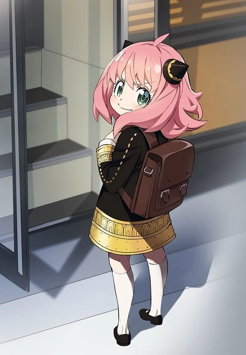 Poster Anya thiết kế nghệ thuật đẹp mắt dành cho fan sưu tập