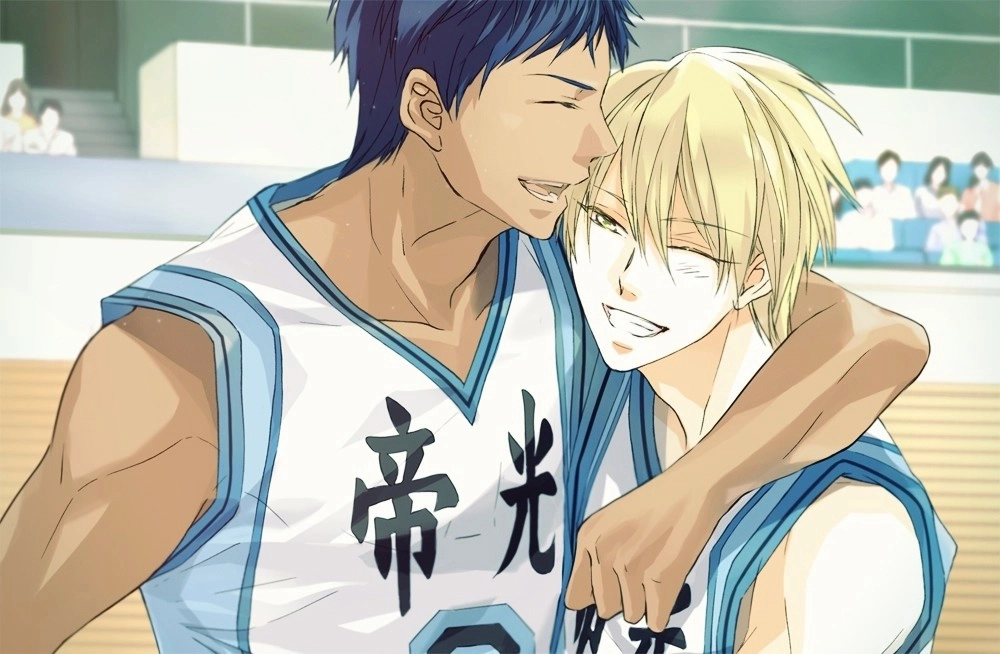 Tình bạn đối đầu giữa Aomine Và Kagami khiến fan xúc động