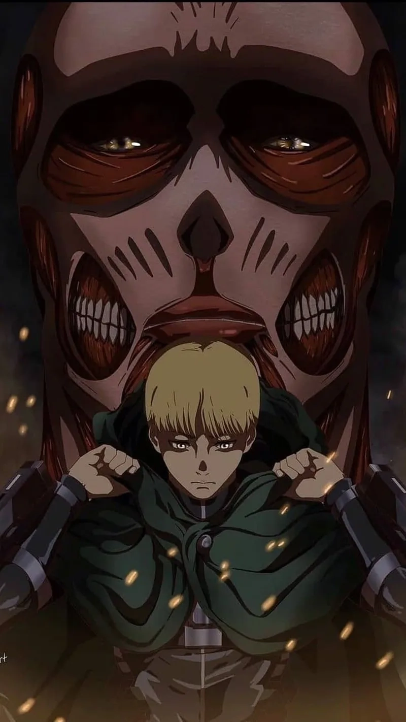 Attack on Titan Armin luôn là người đưa ra chiến lược sắc sảo