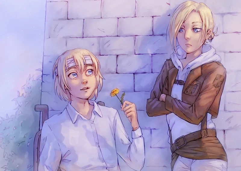 Annie x Armin là cặp đôi được yêu thích bởi sự nhẹ nhàng