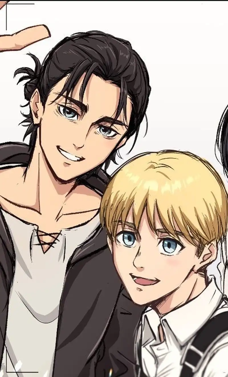 Bộ ba Armin Eren Mikasa là linh hồn của toàn bộ series