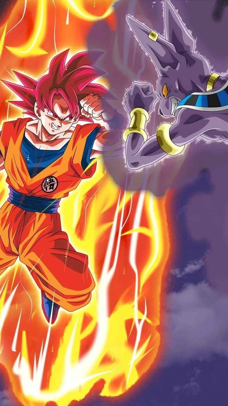 Trận đại chiến trong Goku Vs Beerus Movie gây sốt màn ảnh