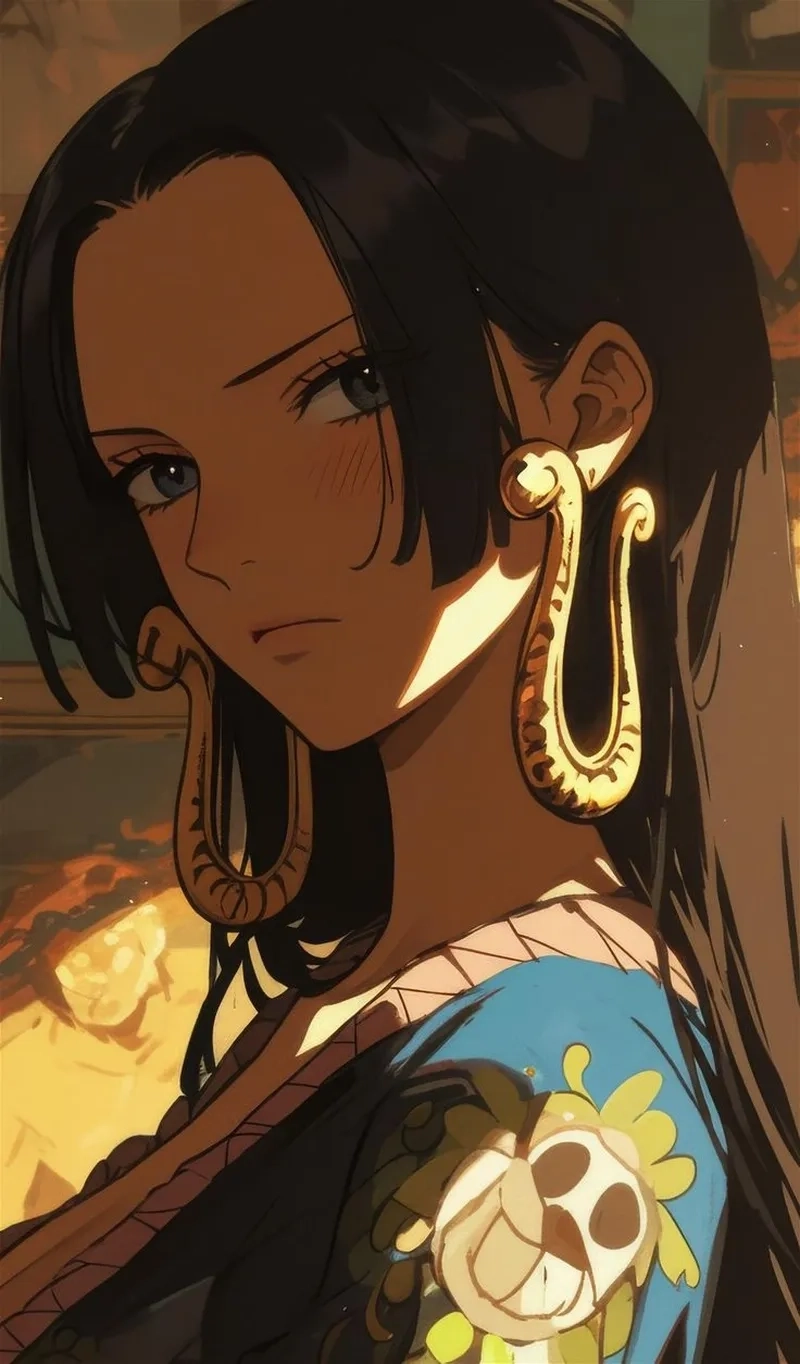 Phong cách mạnh mẽ và lạnh lùng của Hình Boa Hancock ngầu