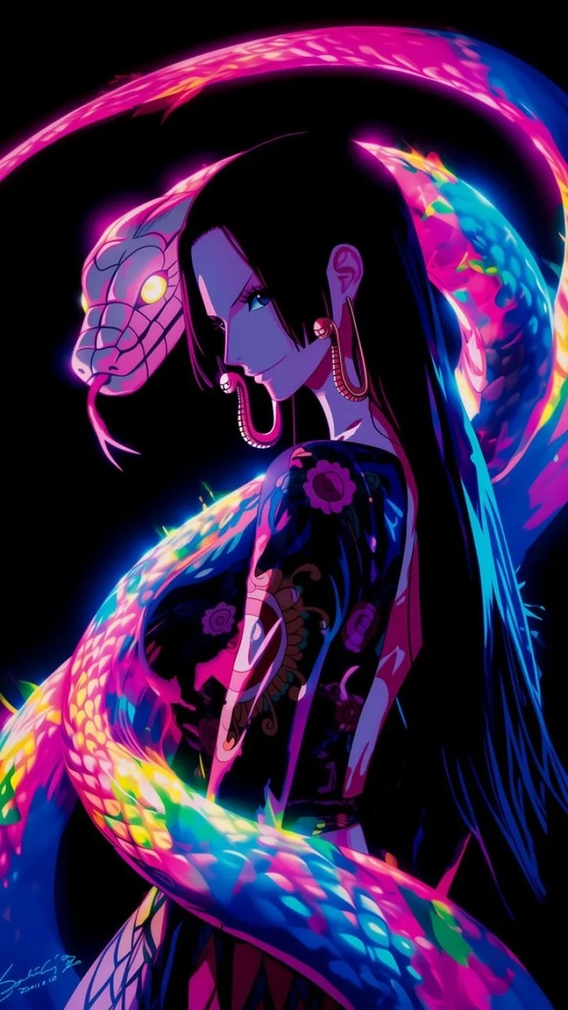 Phong thái quyền lực và quyến rũ của Boa Hancock ngầu