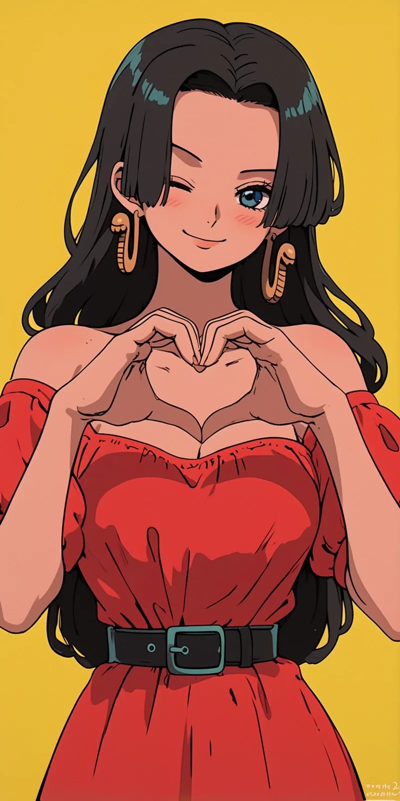 Tạo hình quyến rũ cuốn hút từ Boa Hancock anime