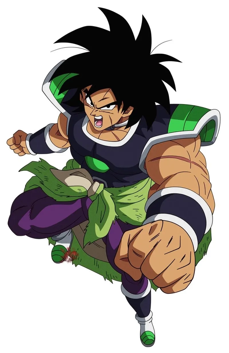Chiêm ngưỡng khí chất ngầu lòi của Broly dragon ball