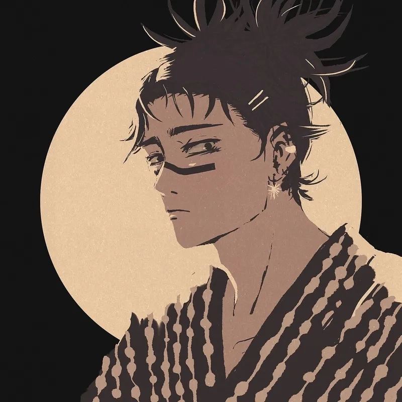 Choso drawing thể hiện rõ khí chất trầm lặng và mạnh mẽ