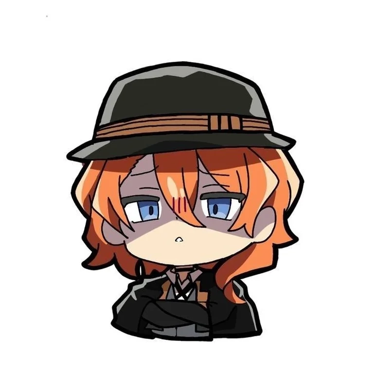 Chuuya Nakahara chibi tạo hình ngộ nghĩnh nhưng vẫn rất cá tính