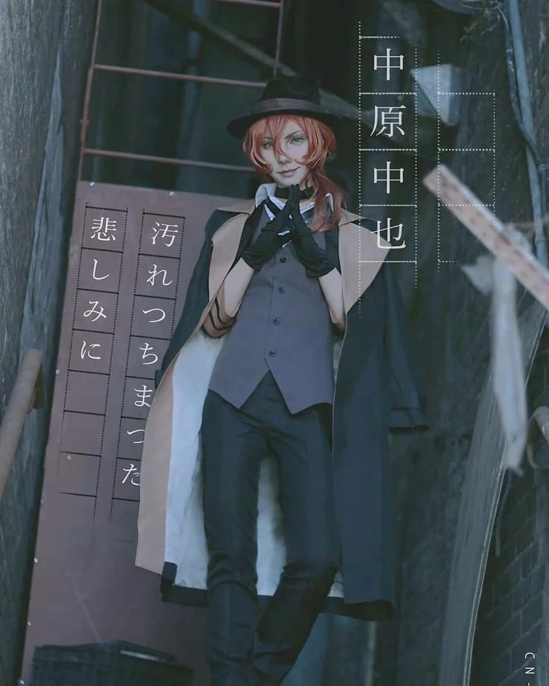 Cosplay Chuuya Nakahara là lựa chọn yêu thích của fan BSD tại các lễ hội