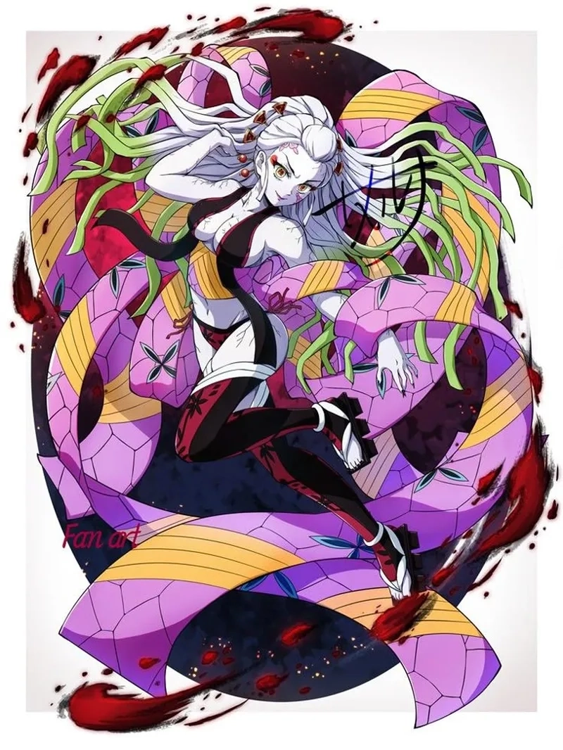 Ảnh Daki đẹp và chất lượng cao từ anime Kimetsu no Yaiba