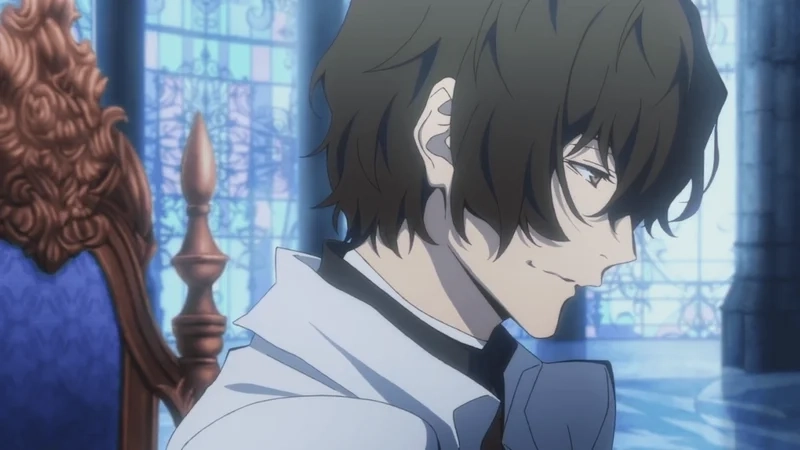 Dazai là nhân vật cuốn hút với quá khứ đầy u uất và mưu lượcv