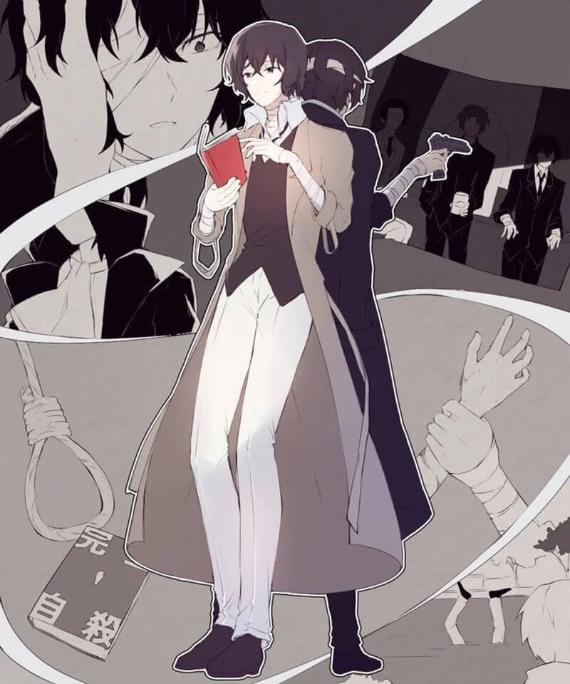 Dazai anime là nhân vật có chiều sâu và sức hút riêng biệt