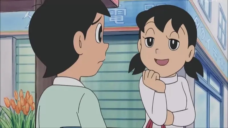 Shizuka và Dekisugi luôn là cặp đôi khiến Nobita lo lắng