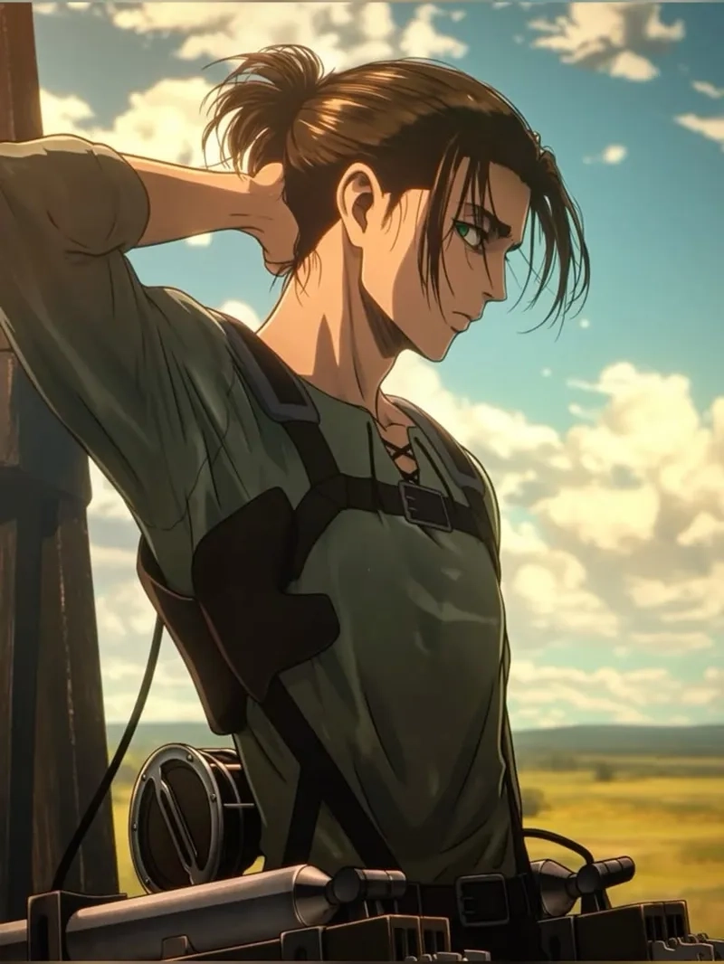 Eren edit mang phong cách đa dạng từ cảm động đến huyền bí