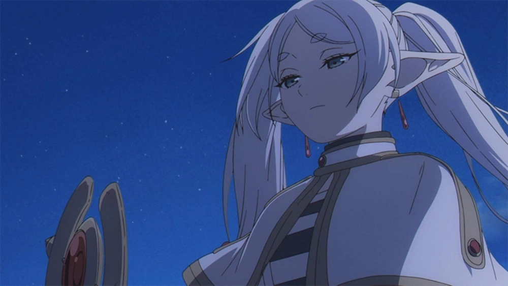 Frieren hình nền đẹp nhẹ nhàng thích hợp cho điện thoại và máy tính