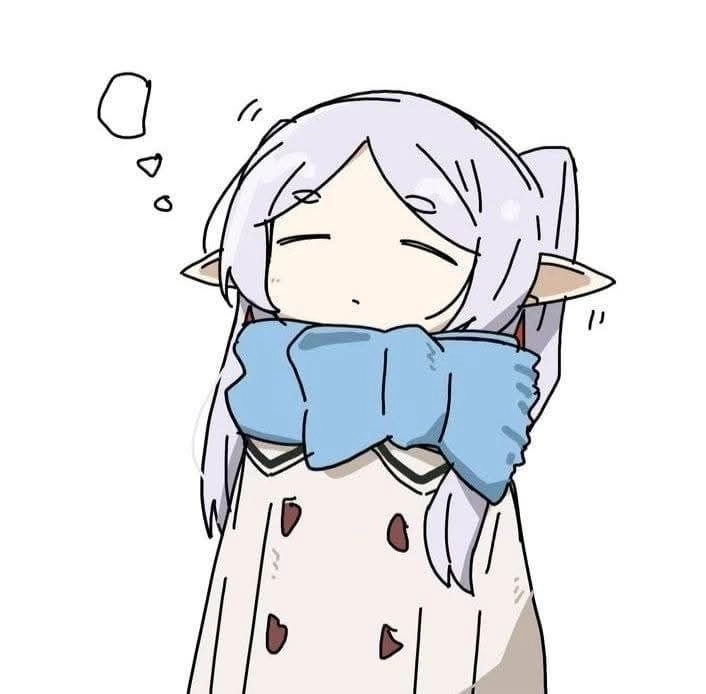 Frieren chibi art là tranh vẽ đầy sáng tạo và đáng yêu