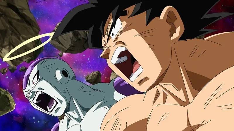 Thời khắc Goku Đấu Với Frieza khiến vũ trụ rung chuyển