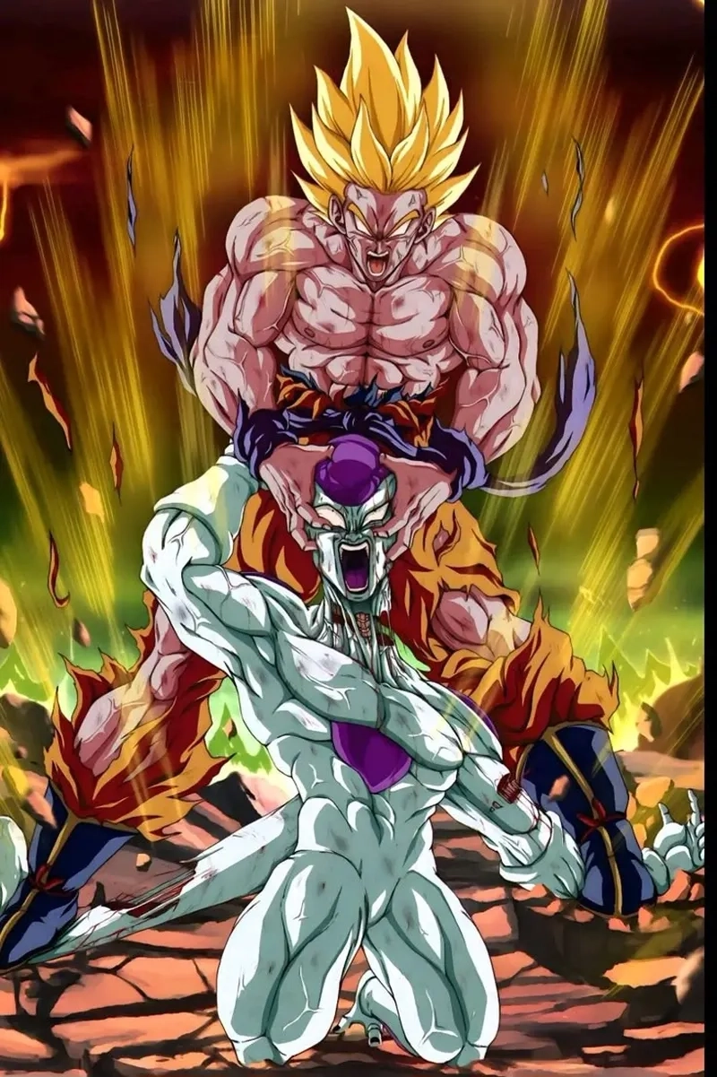 Sự đối lập hấp dẫn giữa Frieza X Goku khiến mọi fan say mê