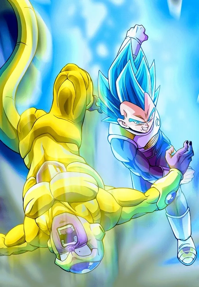 Bùng nổ năng lượng với Super Saiyan Goku Vs Frieza