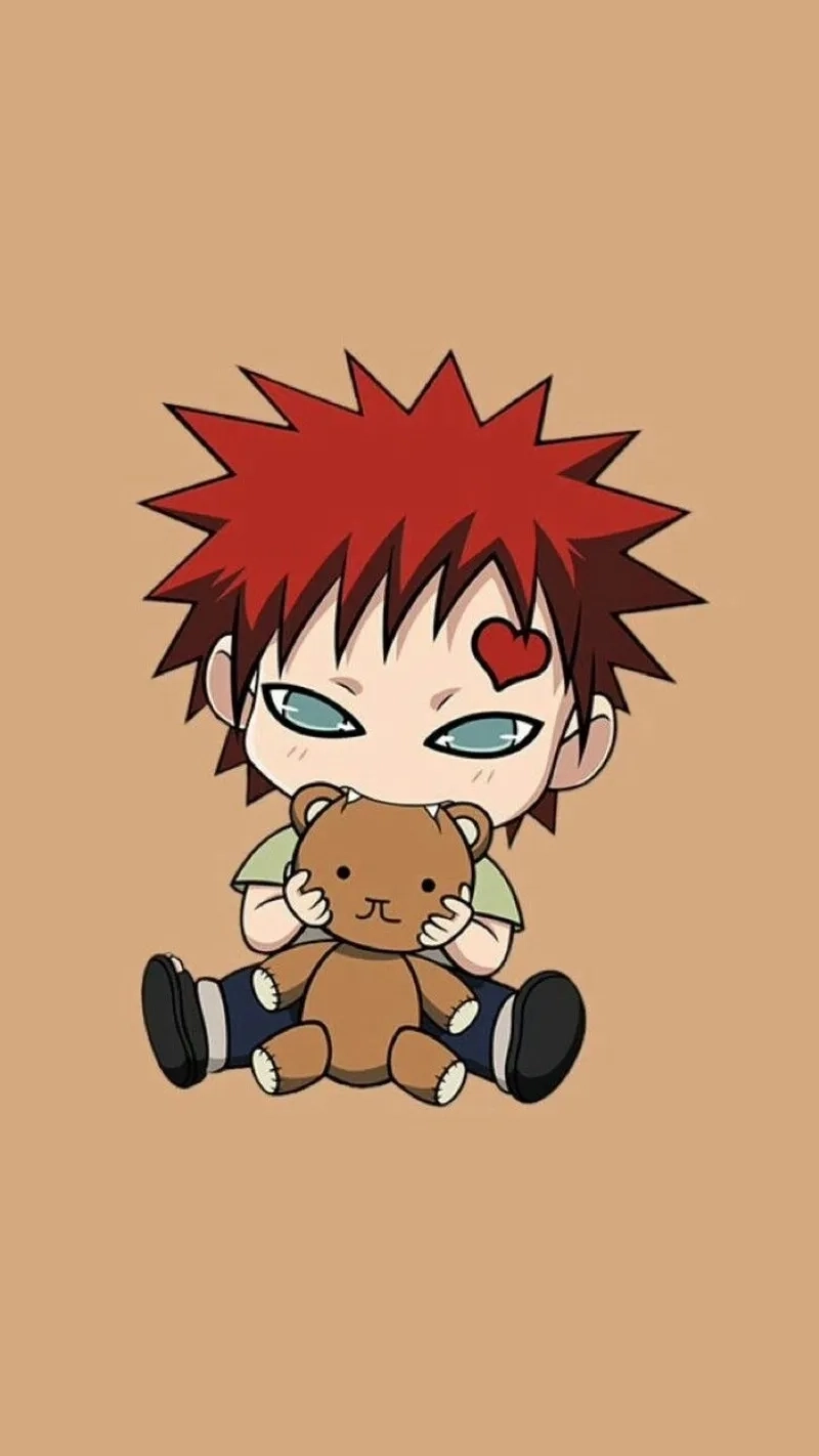 Chibi Gaara mang phong cách hài hước và ngộ nghĩnh cho người xem