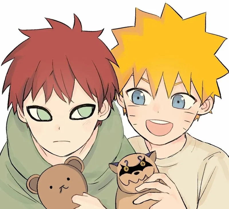 Naruto x Gaara tạo nên sự tương tác thú vị và kịch tính