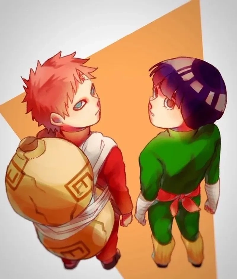 Lee x Gaara những khoảnh khắc đáng nhớ trong hành trình Naruto