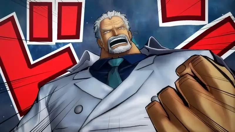 Garp D Monkey là ông nội của Luffy và huyền thoại hải quân