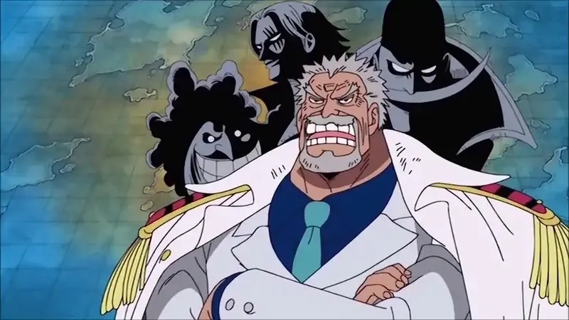 Sengoku Stops Garp kịp lúc khi ông định giết Akainu để trả thù