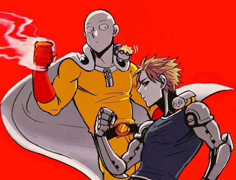 Cú đấm huyền thoại khiến Saitama đấm Genos