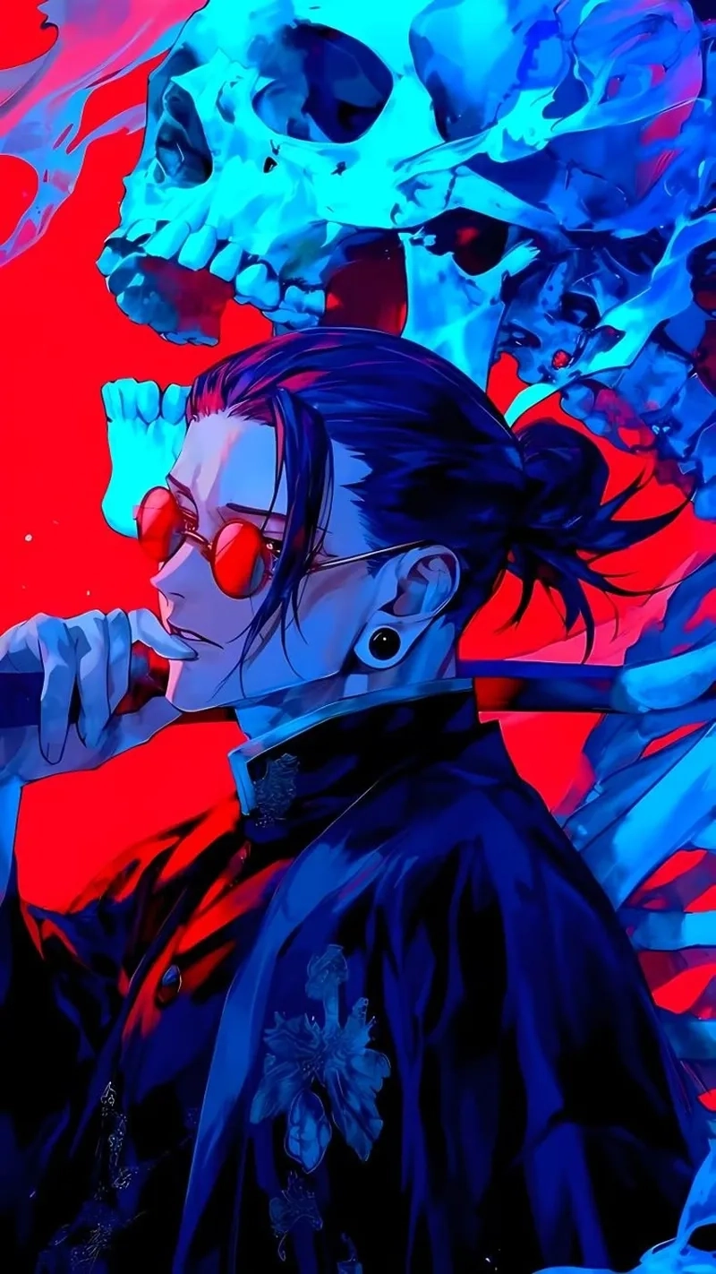 Hình vẽ Chibi Geto dễ thương nhưng vẫn giữ khí chất