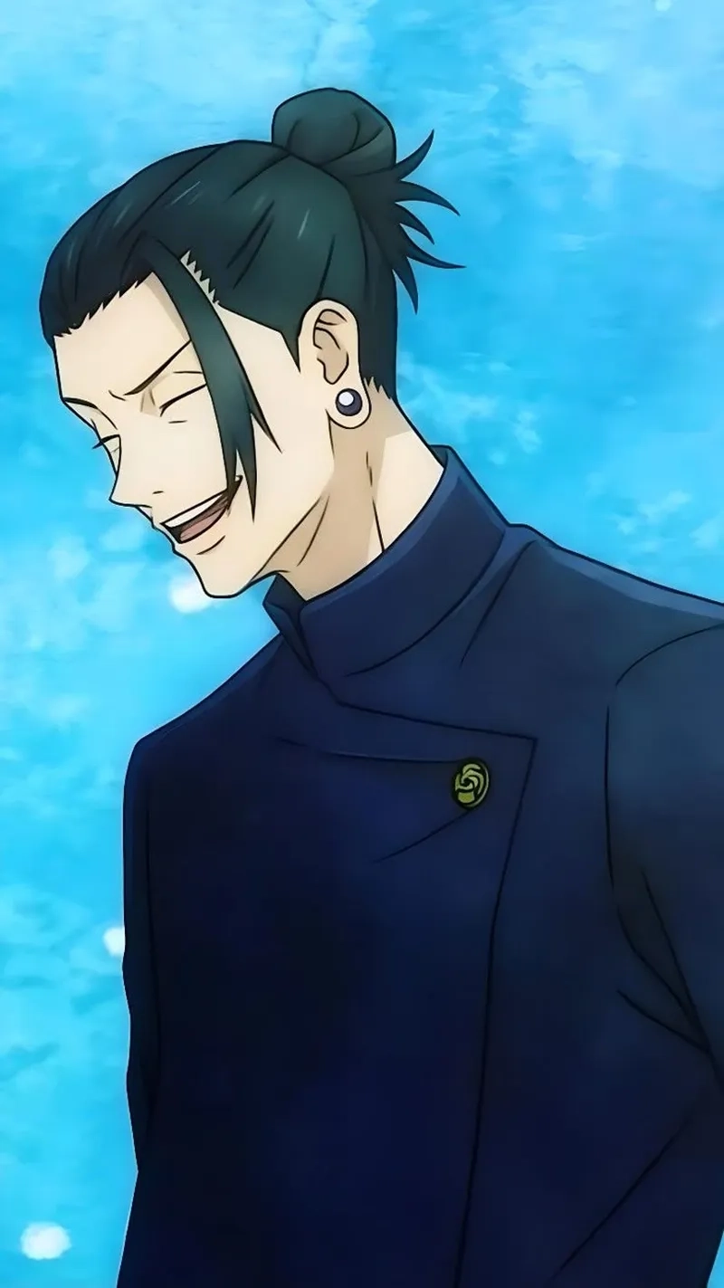 Ảnh Geto chibi đáng yêu cực kỳ hút mắt