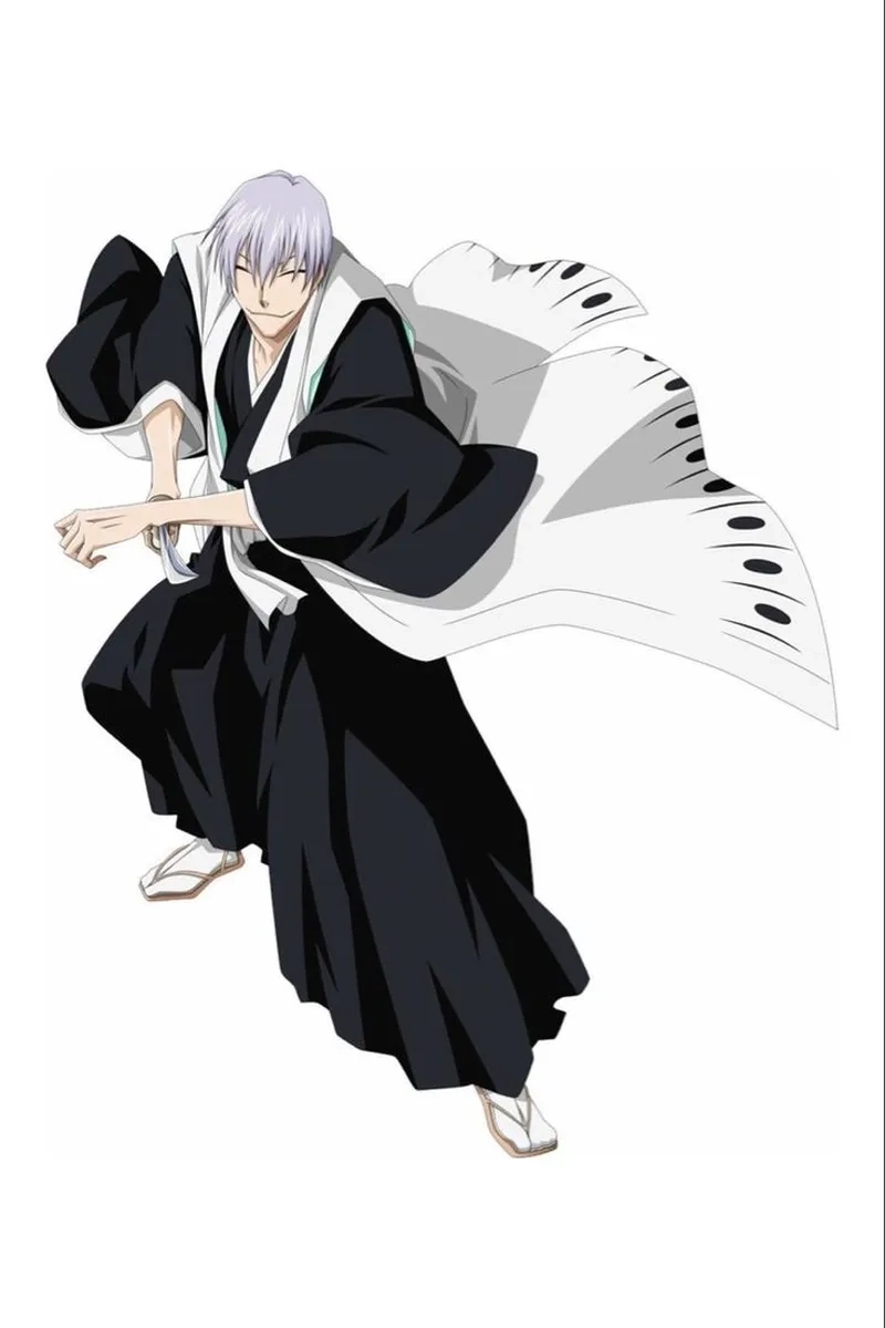 Gin Ichimaru hair color là màu bạc lạnh như tính cách anh