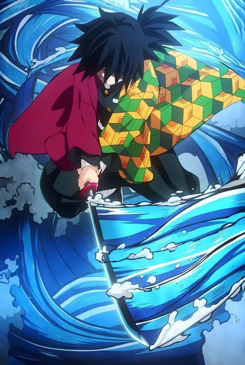 Giyuu cười nhẹ khoảnh khắc hiếm trong anime