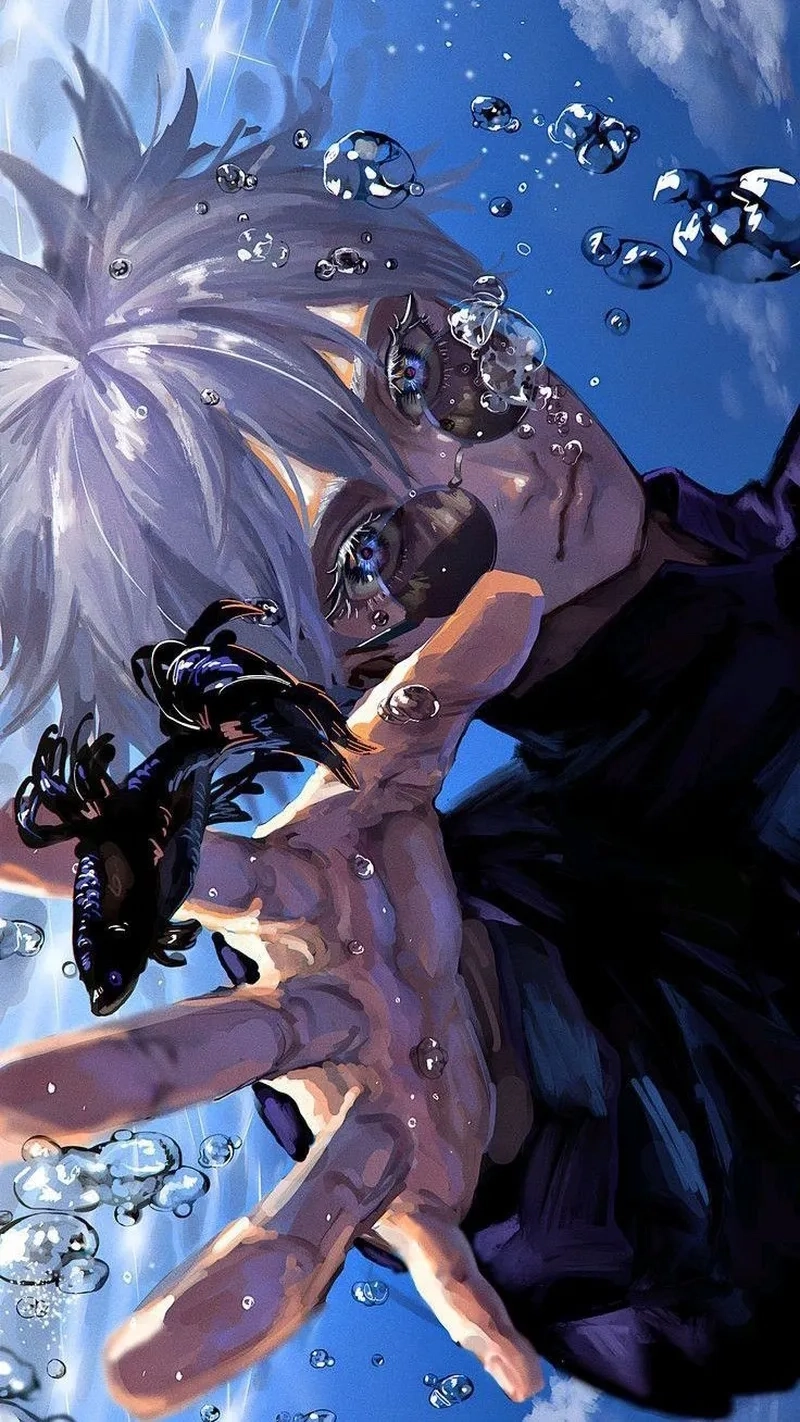 Hình ảnh chất lừ của Gojo Gojo làm fan đứng ngồi không yên