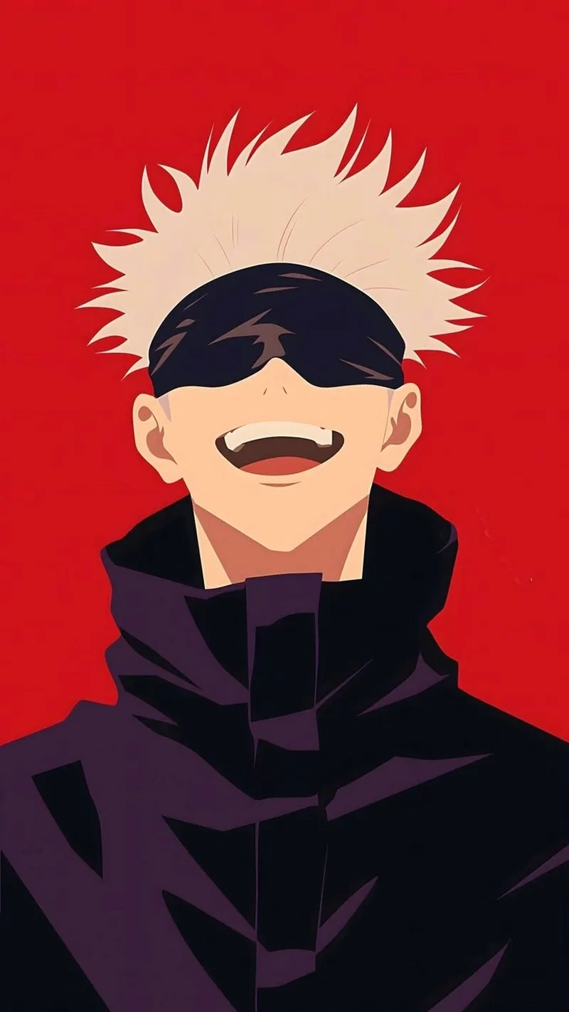 Tải ngay Gojo manga wallpaper làm nền cho điện thoại và máy tính