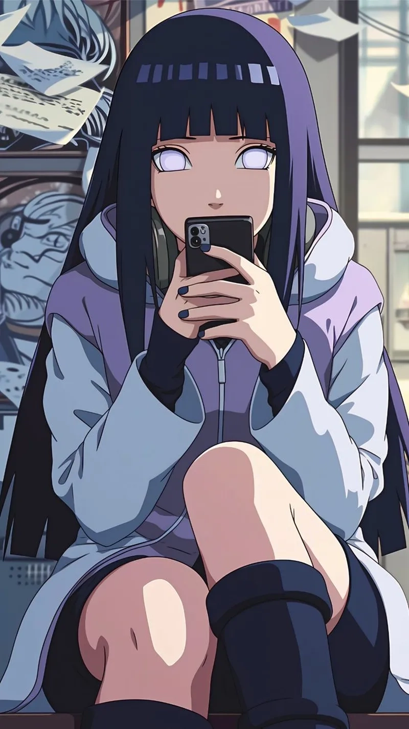 Ảnh cực nét của Hinata Hyuga 4K
