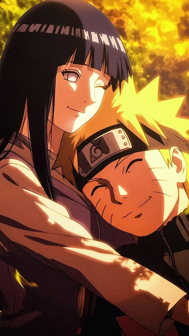 Cảnh đẹp của Hinata với Naruto