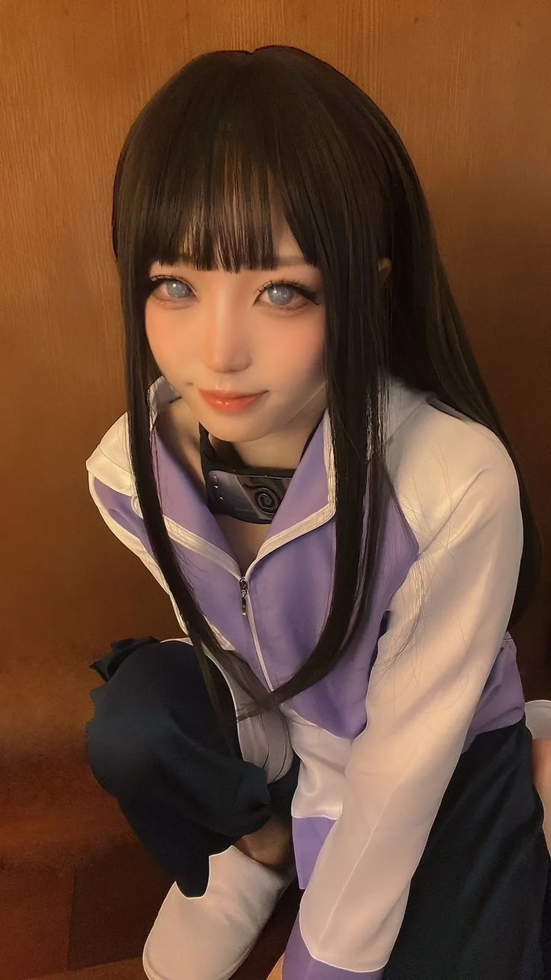 Tạo hình sinh động trong Cosplay Hyuga Hinata
