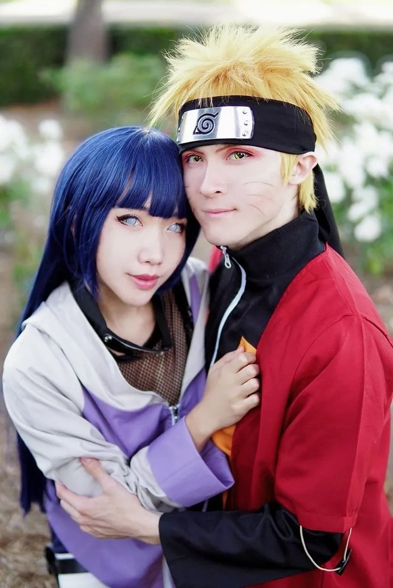Tạo hình sinh động trong Cosplay Hyuga Hinata