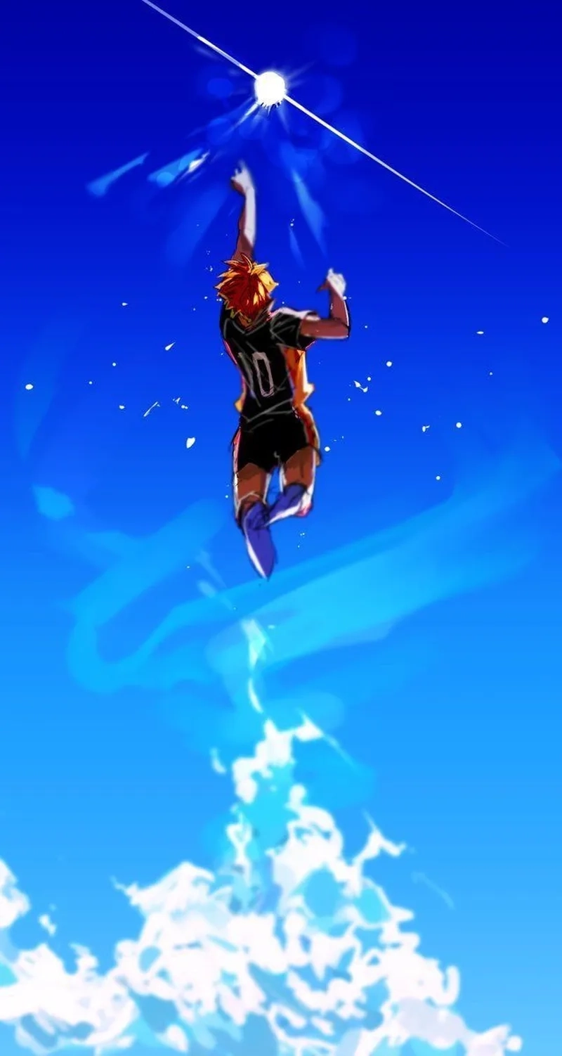 Ngôi sao nhỏ vươn lên từ Haikyuu Hinata Shouyou