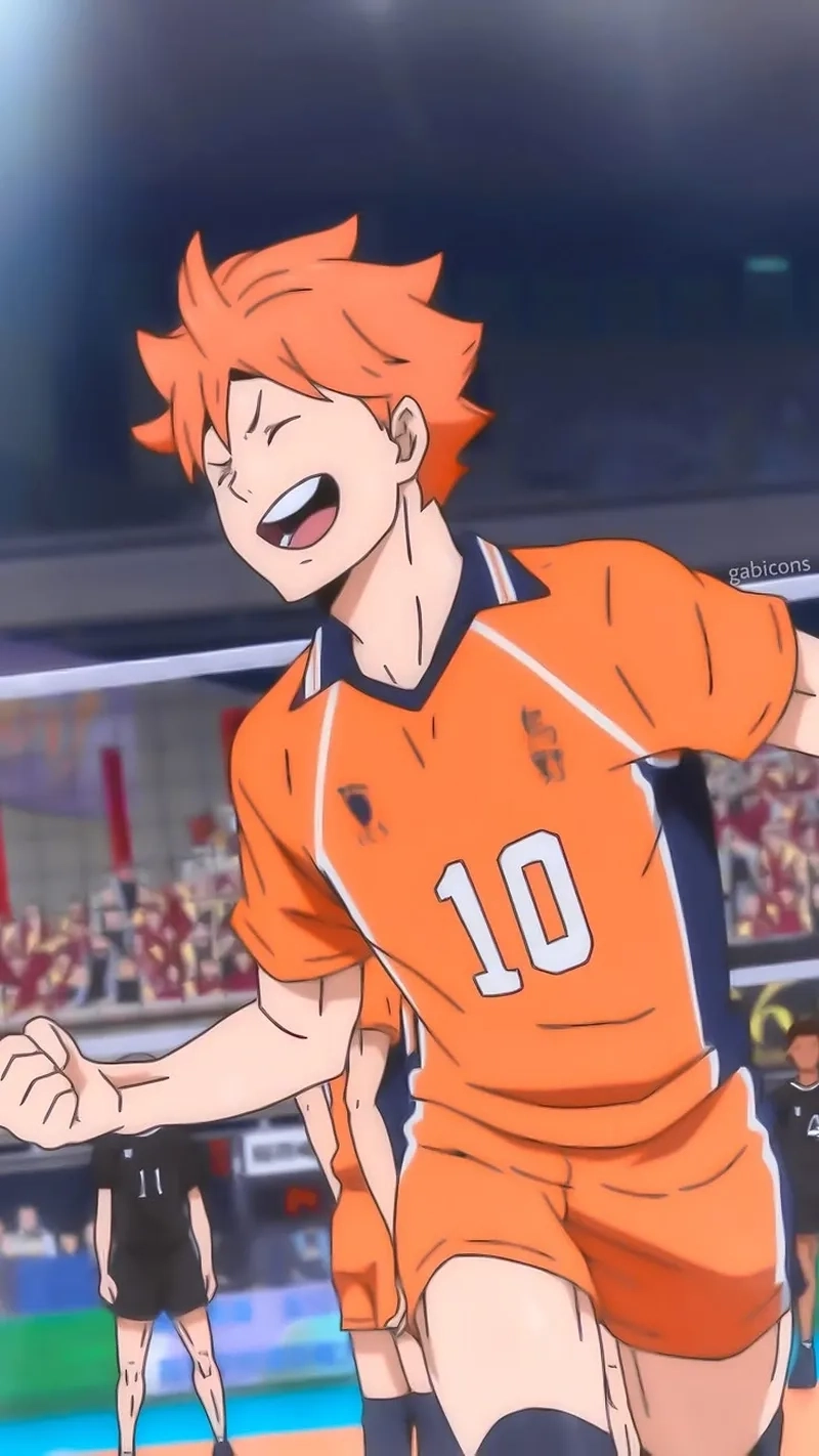 Ánh mắt rạng rỡ khi Hinata Shouyou Cười làm tan chảy trái tim