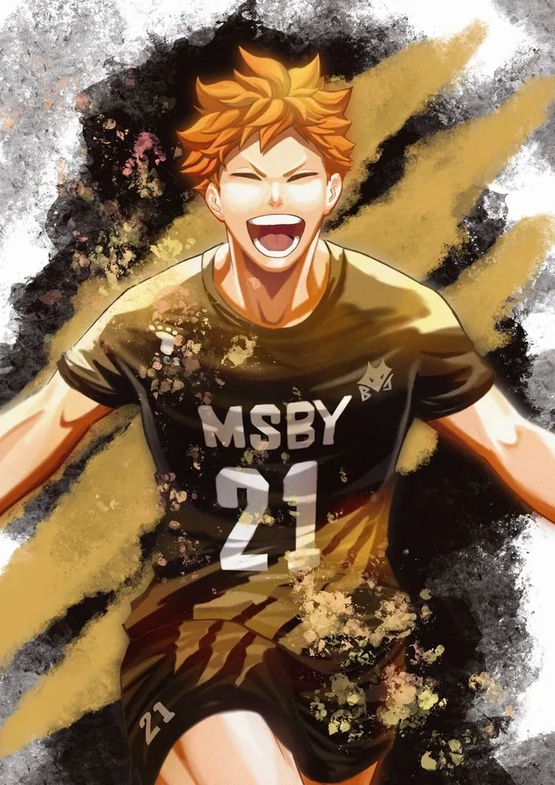 Năng lượng tích cực lan tỏa từ Shoyo Haikyuu