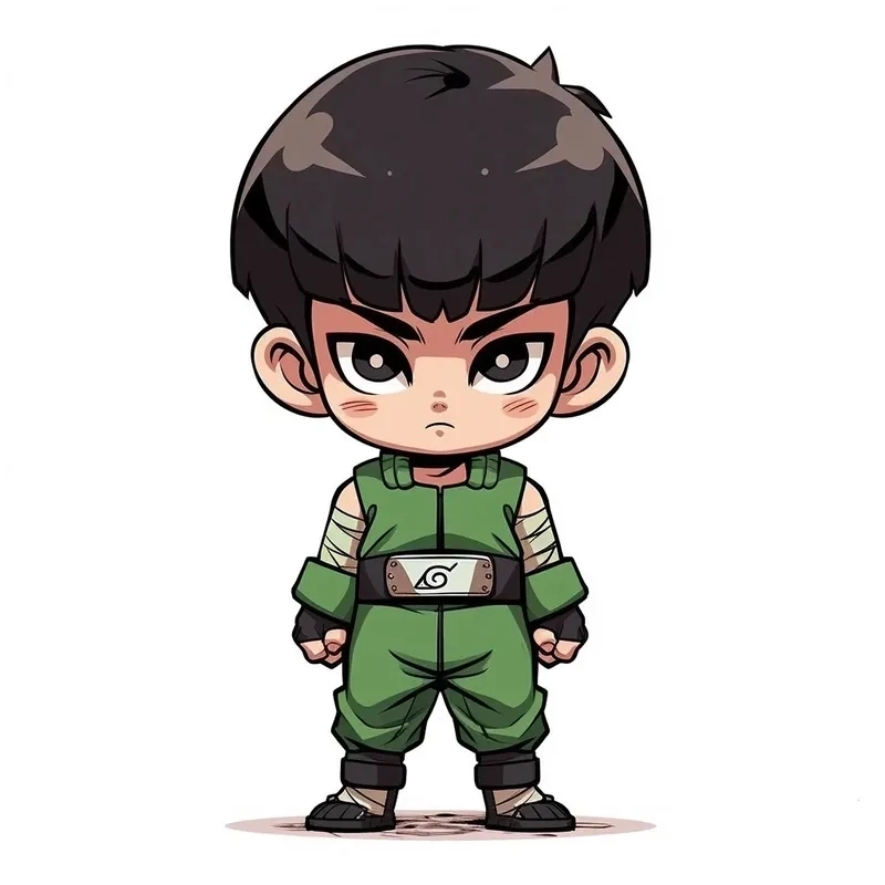 Tối giản nhưng vẫn đáng yêu với hình anime chibi đơn giản