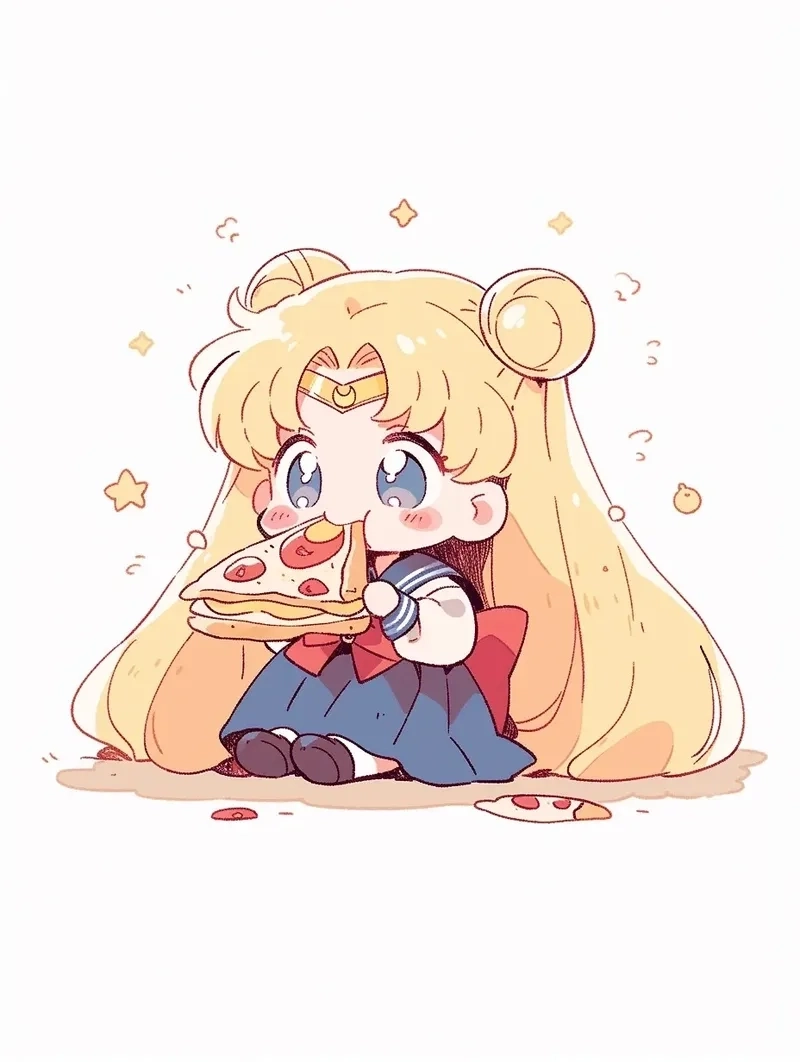 Ngắm nhìn hình anime chibi dễ thương làm dịu tâm hồn